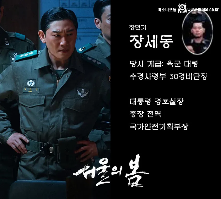 서울의 봄 하나회 측 실제 인물과 약력