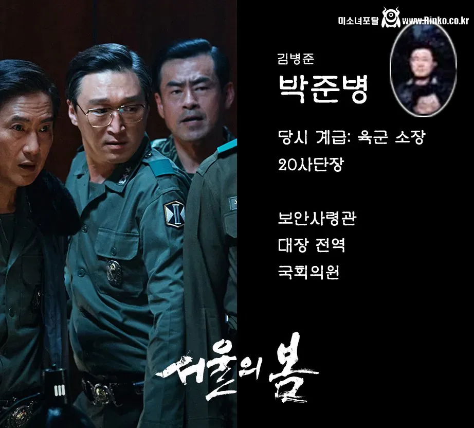 서울의 봄 하나회 측 실제 인물과 약력