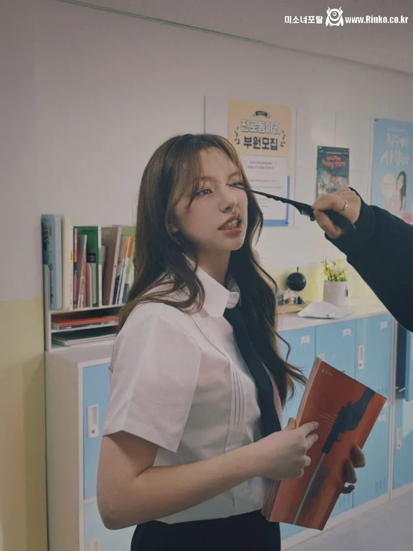 화보 찍다가 놀란 문샤넬