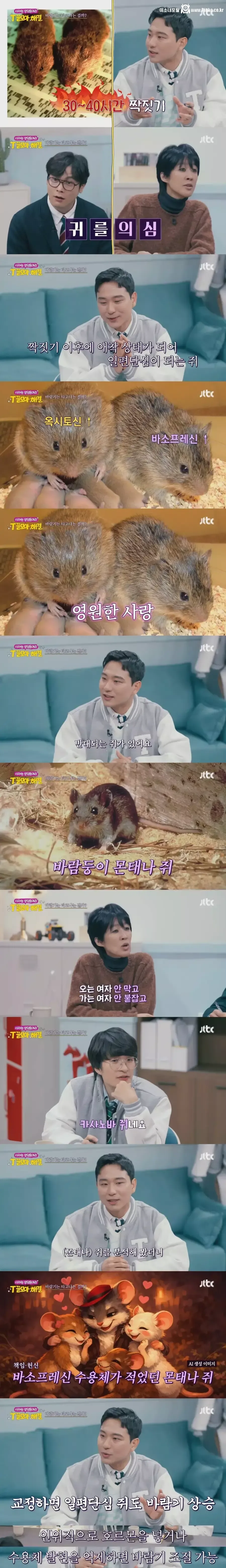 인간의 바람기는 유전이다