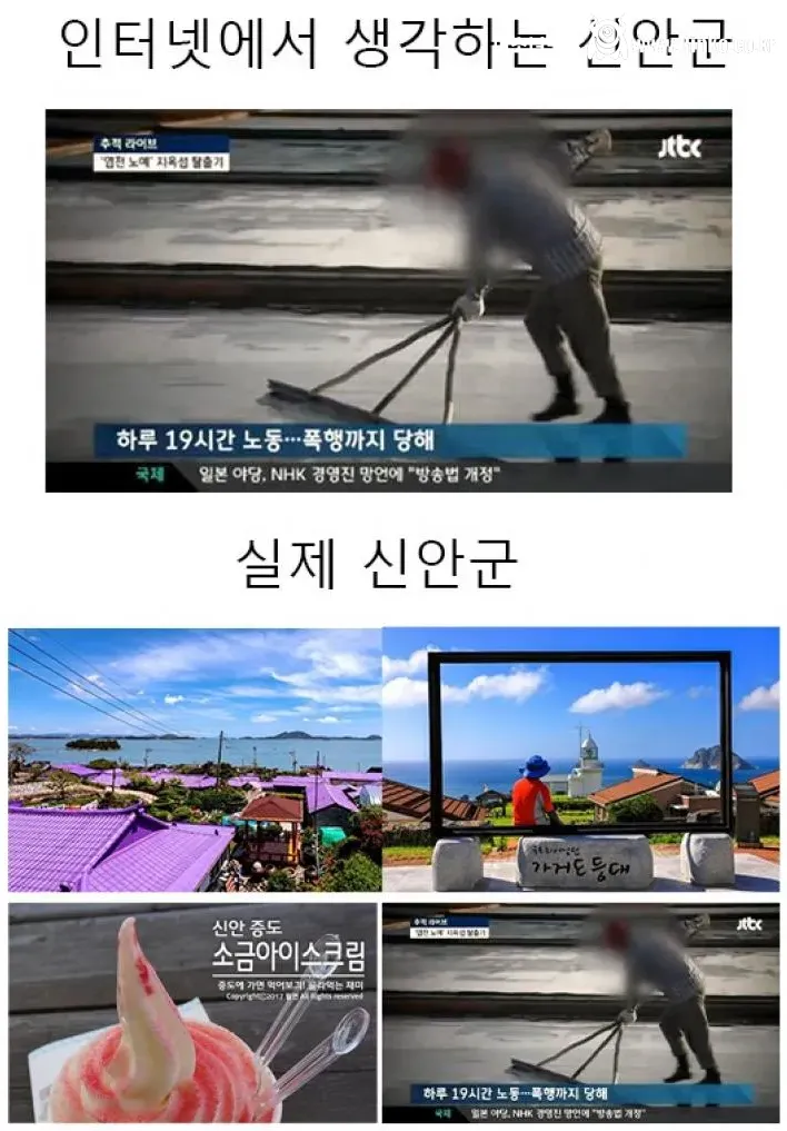 인터넷과 현실의 신안군