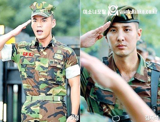 연예인 군인 시절 사진 모음