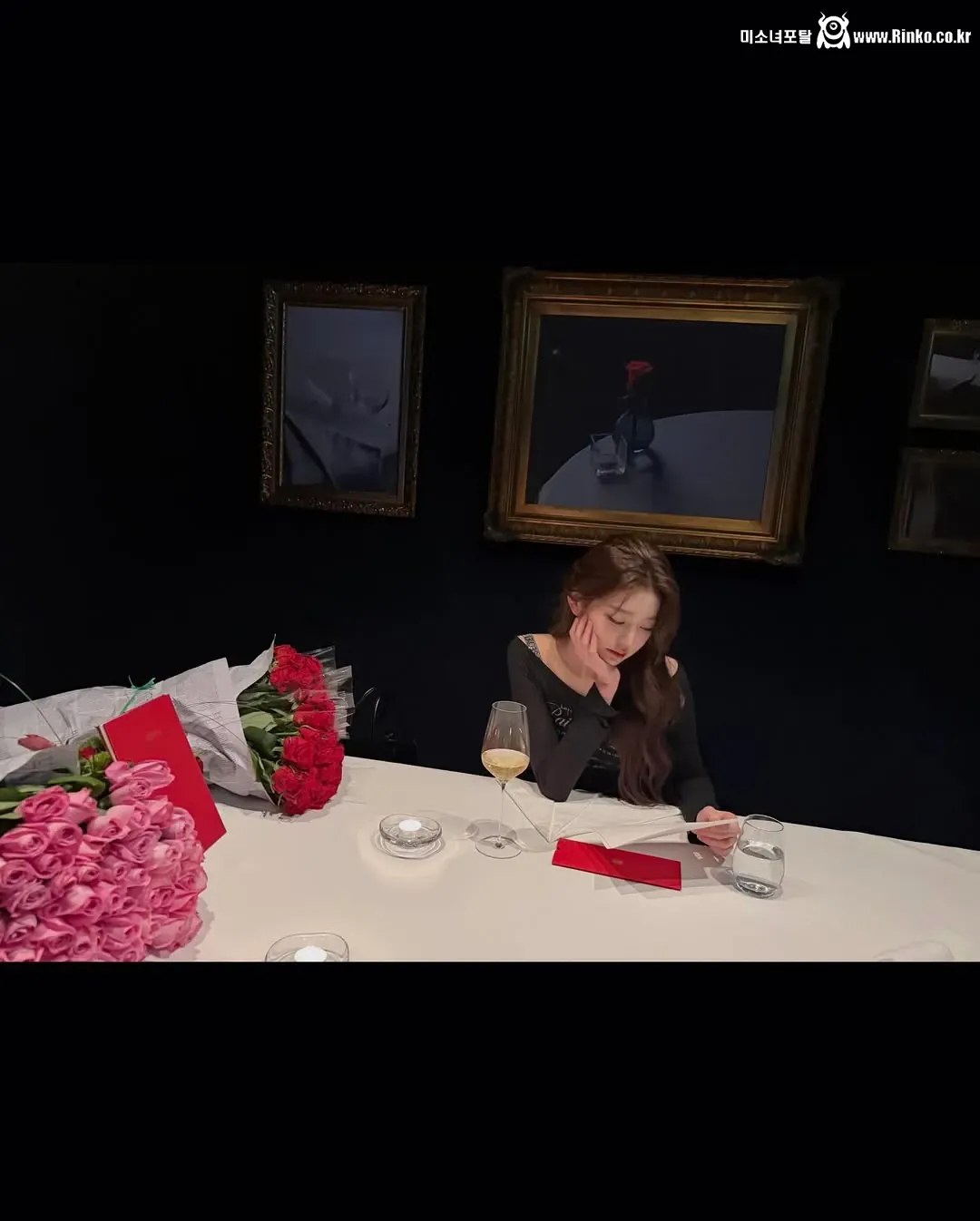 흑백요리사 손종원 셰프 식당에 방문한 장원영