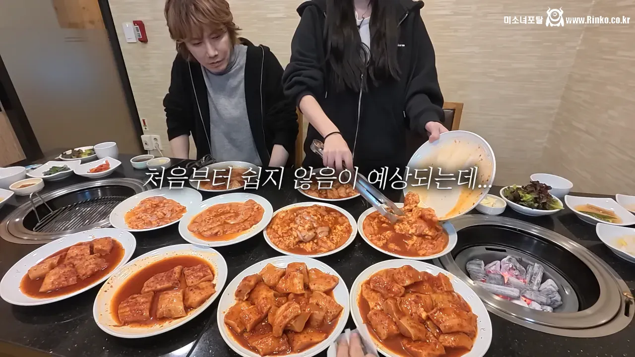 쯔양 상대로 먹방 도전한 김장훈