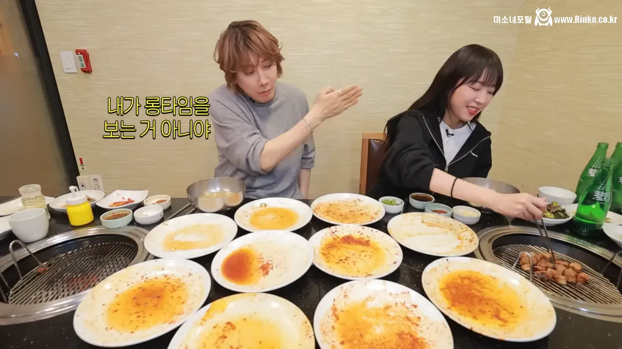 쯔양 상대로 먹방 도전한 김장훈