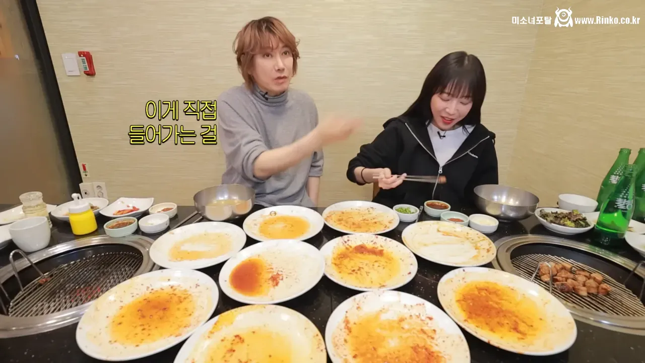 쯔양 상대로 먹방 도전한 김장훈