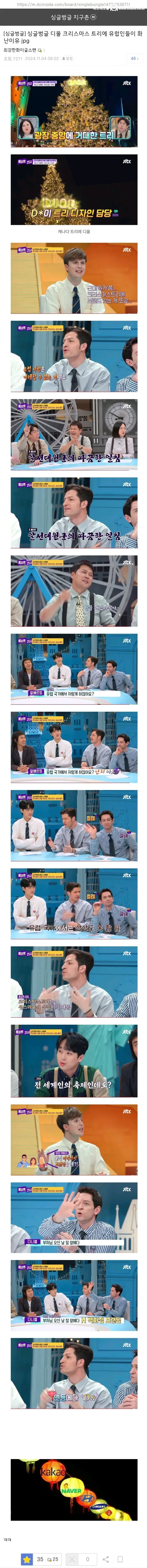 디올 크리스마스 트리에 유럽인들이 화난 이유