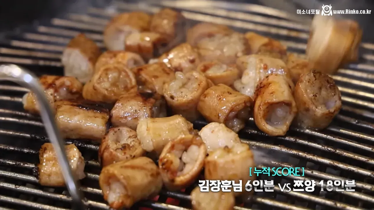 쯔양 상대로 먹방 도전한 김장훈