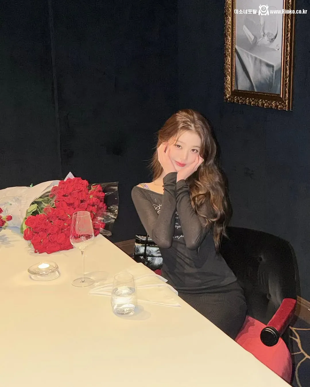 흑백요리사 손종원 셰프 식당에 방문한 장원영