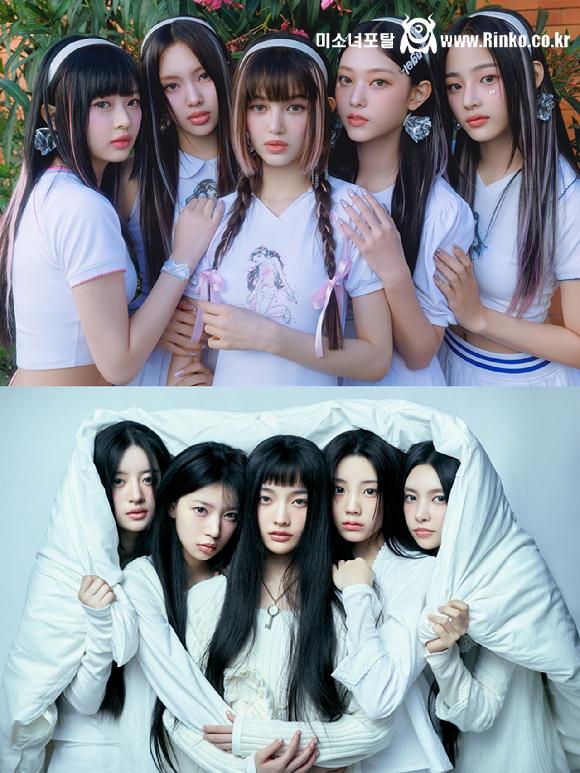 다시보는 아일릿 뉴진스 표절 논란 당시 사진들