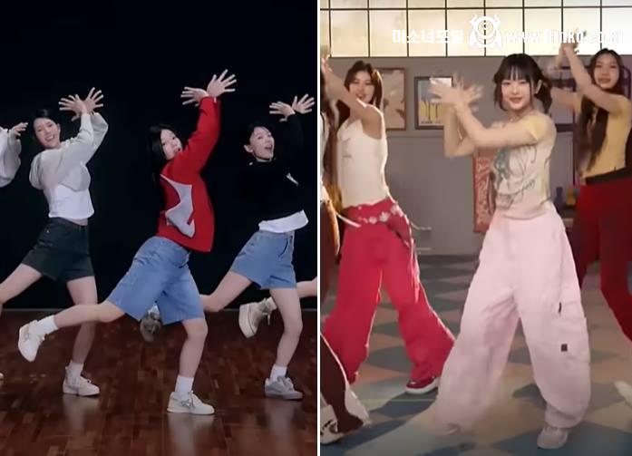 다시보는 아일릿 뉴진스 표절 논란 당시 사진들