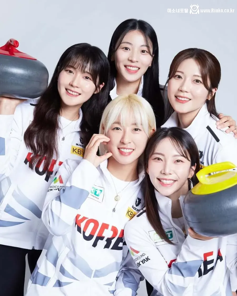 동계올림픽 한국 여자 컬링 대표팀 미모