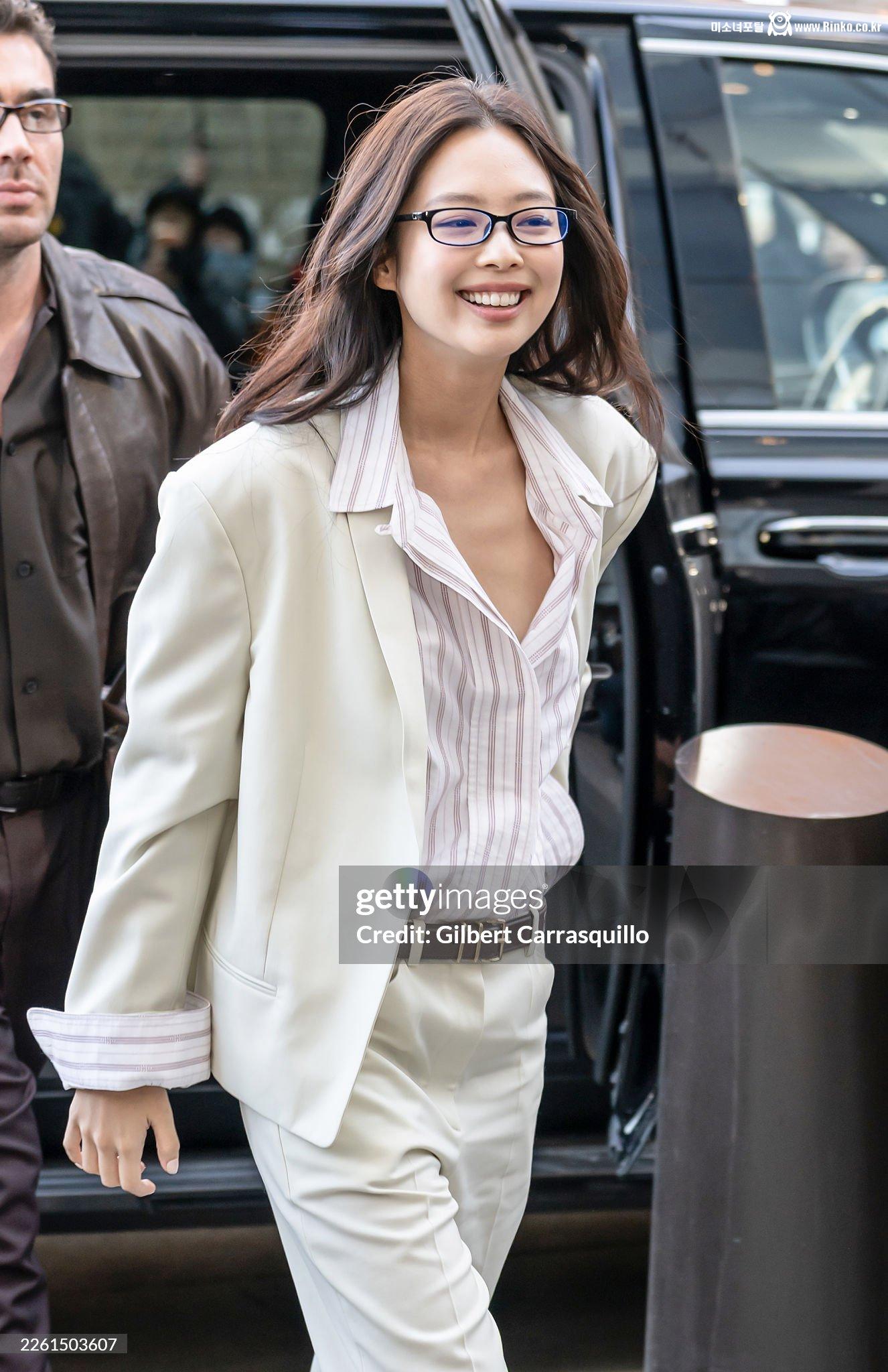 뉴욕 패션위크 참석한 제니 패션