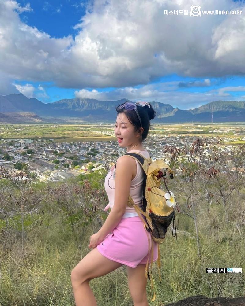 산에서 내려온 유튜버 백만송희