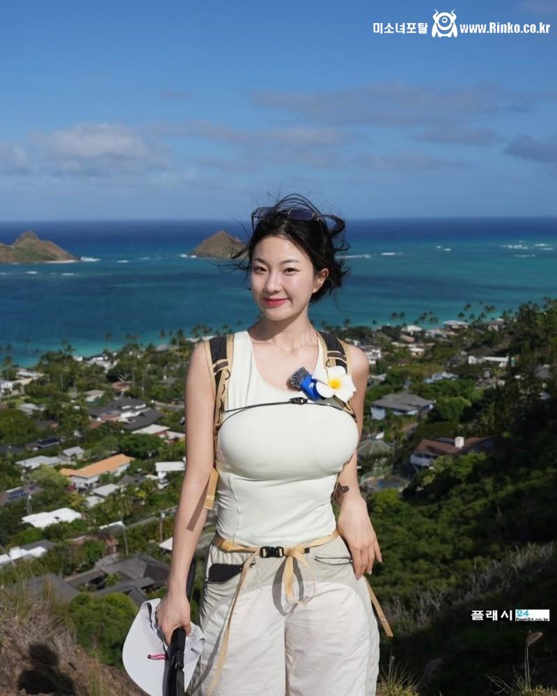 산에서 내려온 유튜버 백만송희