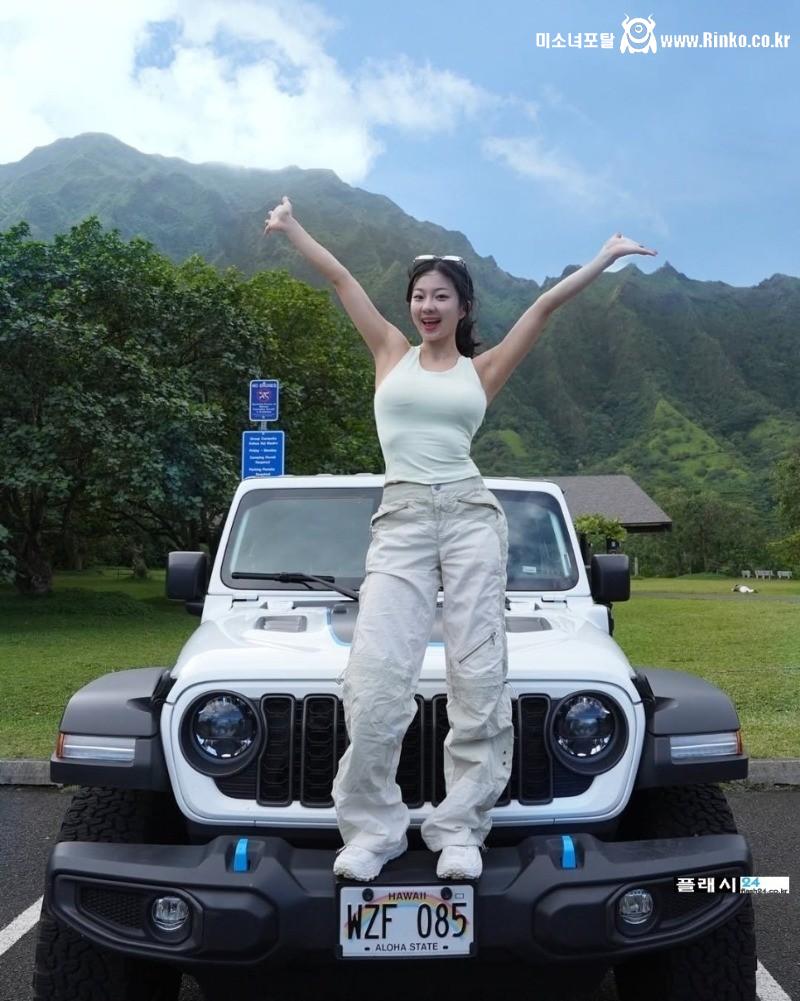 산에서 내려온 유튜버 백만송희