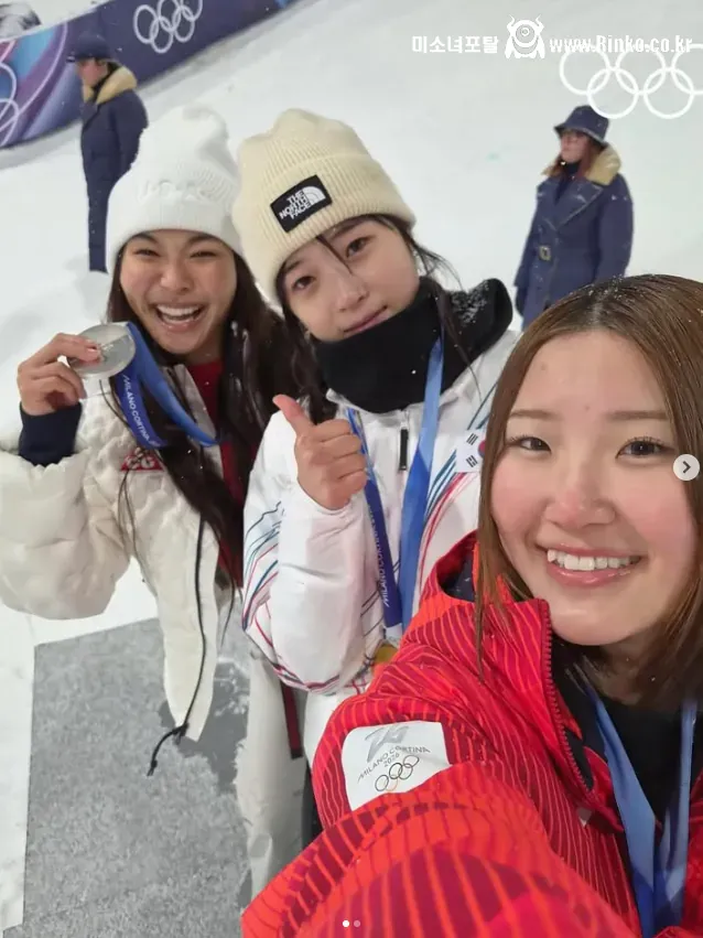 스노보드 금메달 최가온 인스타에 클로이킴 댓글담