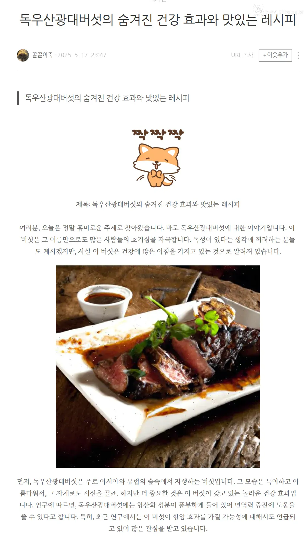 요즘 네이버 검색품질 더 쓰레기 된 이유