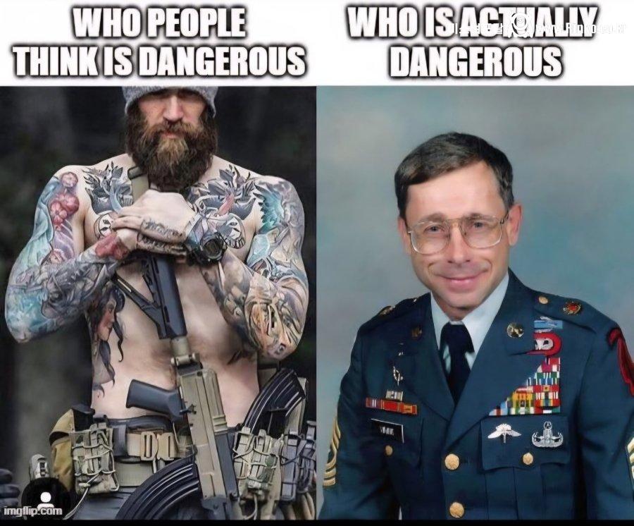 일반인이 보는 위험한 사람과 진짜 위험한 사람