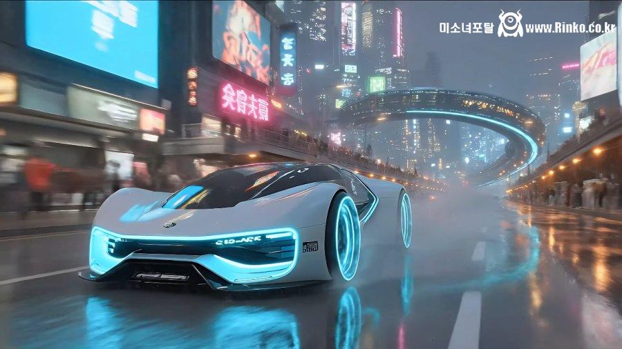 AI가 묘사한 미래 도시들 모습