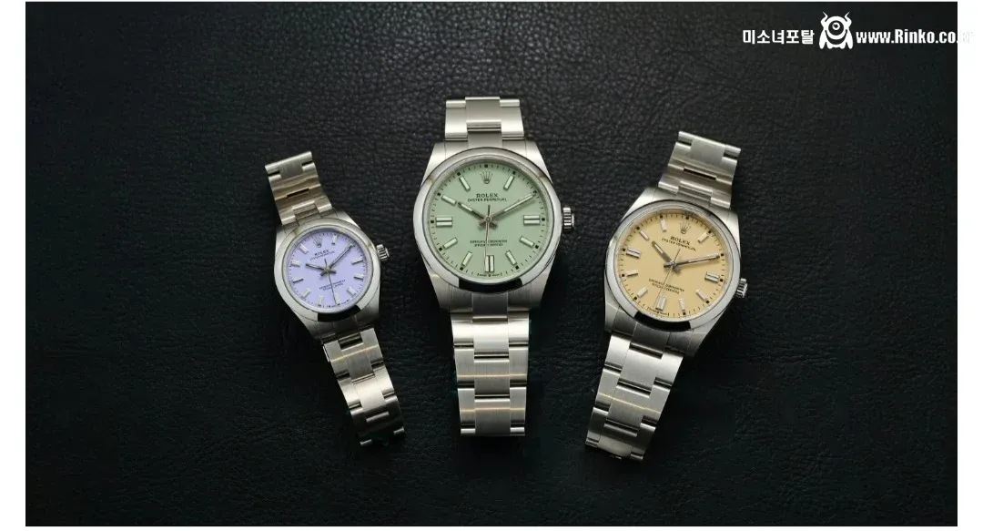 호불호 갈린다는 현시점 롤렉스 최신 라인업