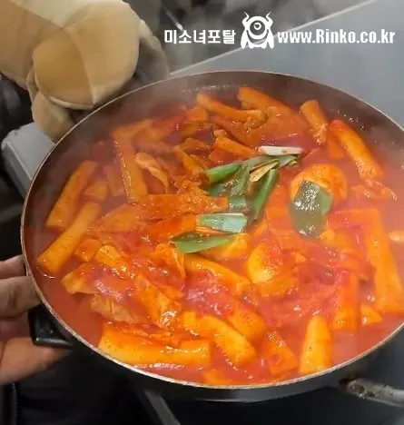 대구의 흔한 떡볶이 3천원어치