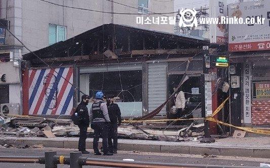 어제 의정부 강풍 사망사고 난 간판