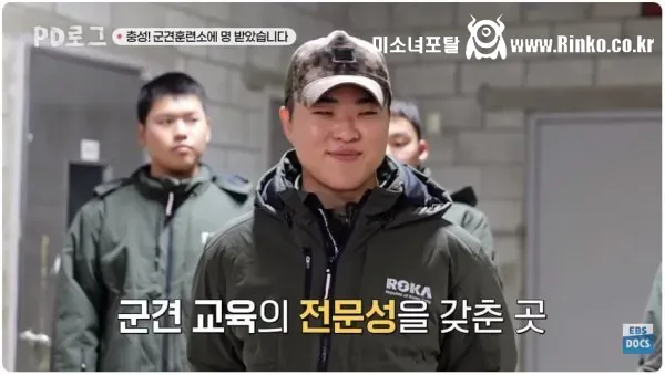 육군에서 보급중인 솜패딩