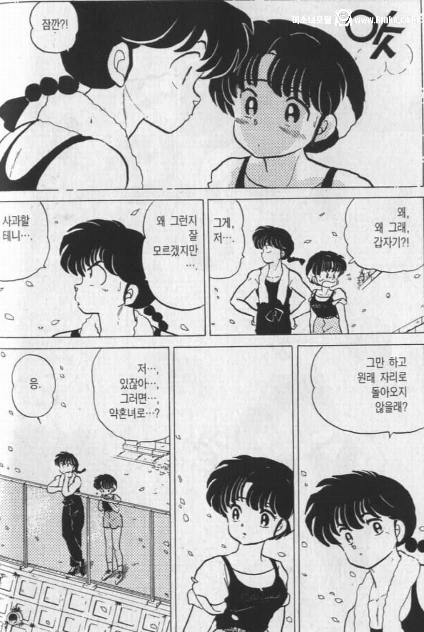 애니메이션이 조져놨다는 란마 여주인공