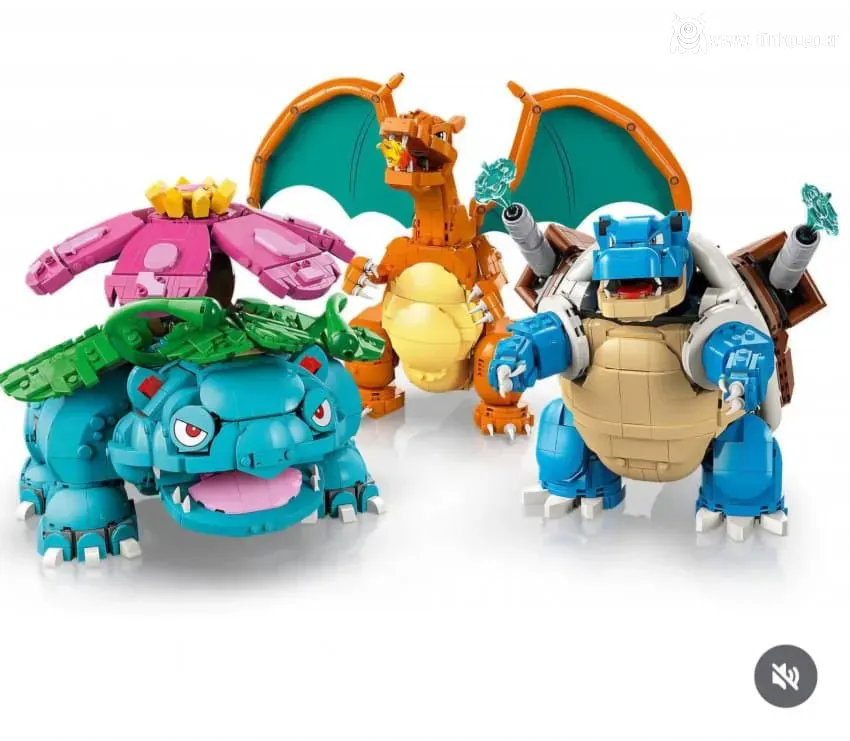 출시 예정인 포켓몬 레고들