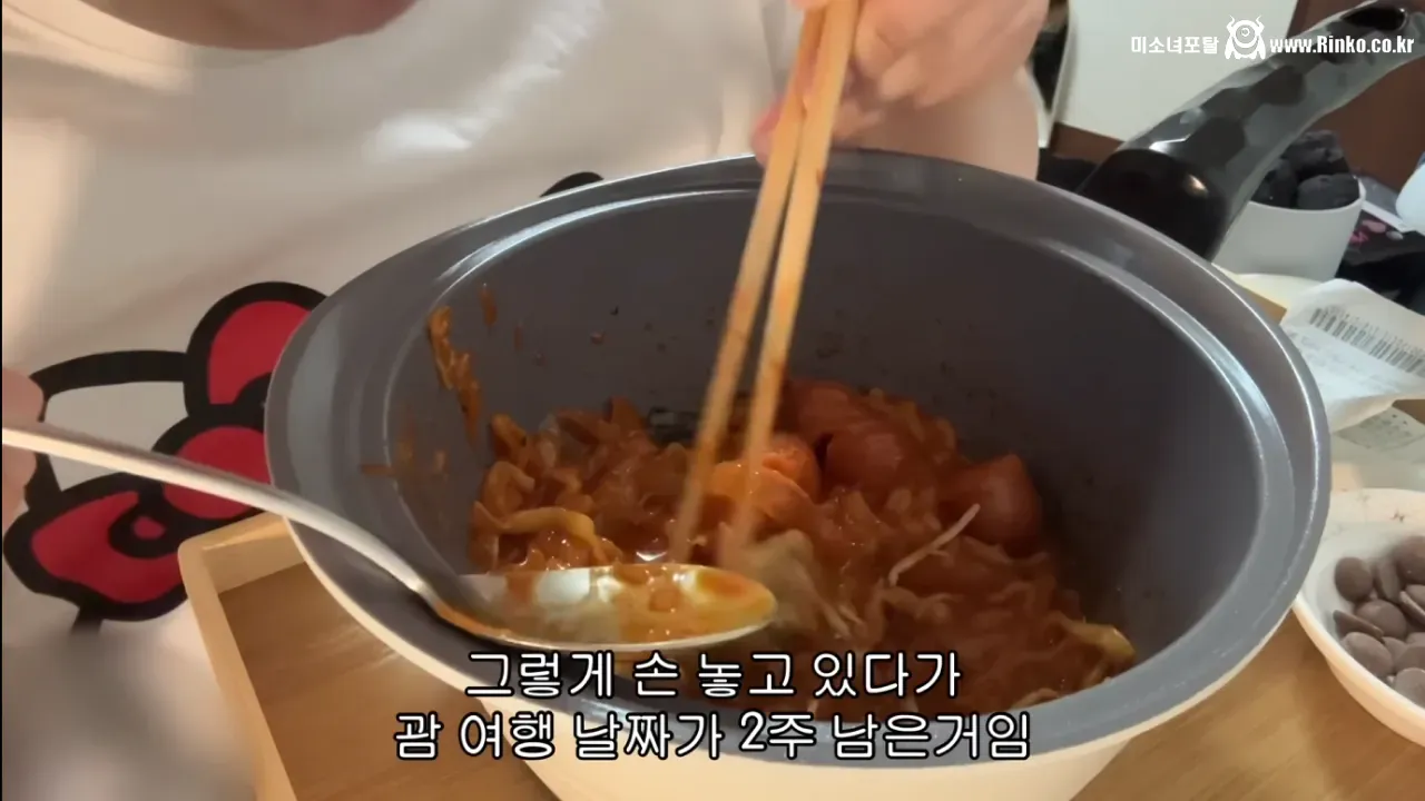 어떤 사람의 일방적 여행 파토 이유