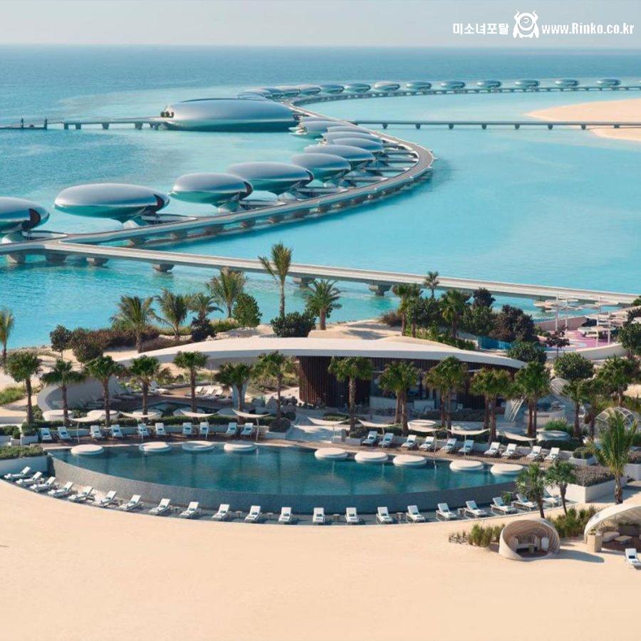 사우디에 있다는 우주선 컨셉 호텔