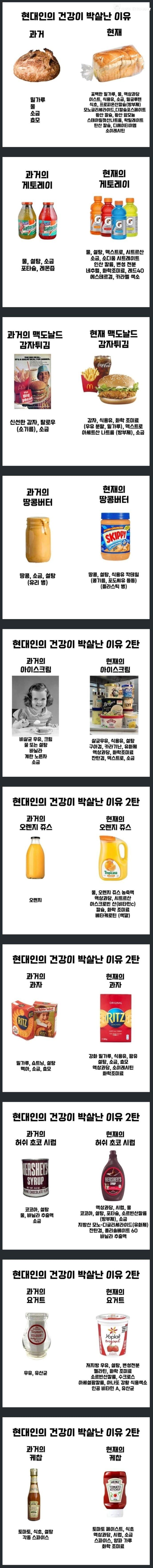 현대인 건강이 박살난 이유