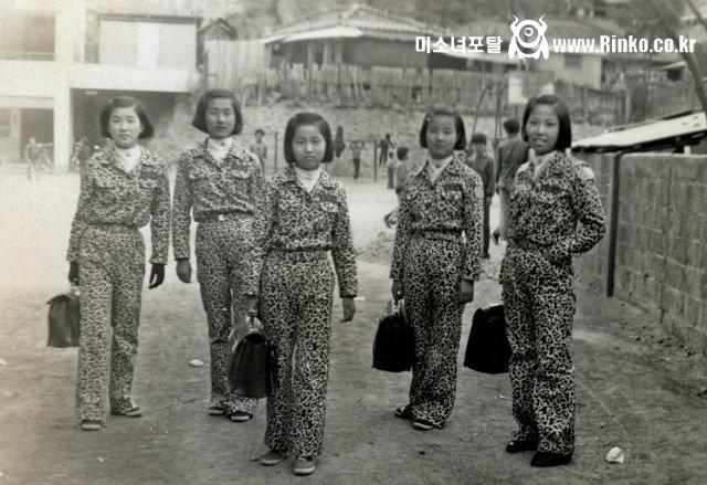 대한민국 1970년대 여고생 패션