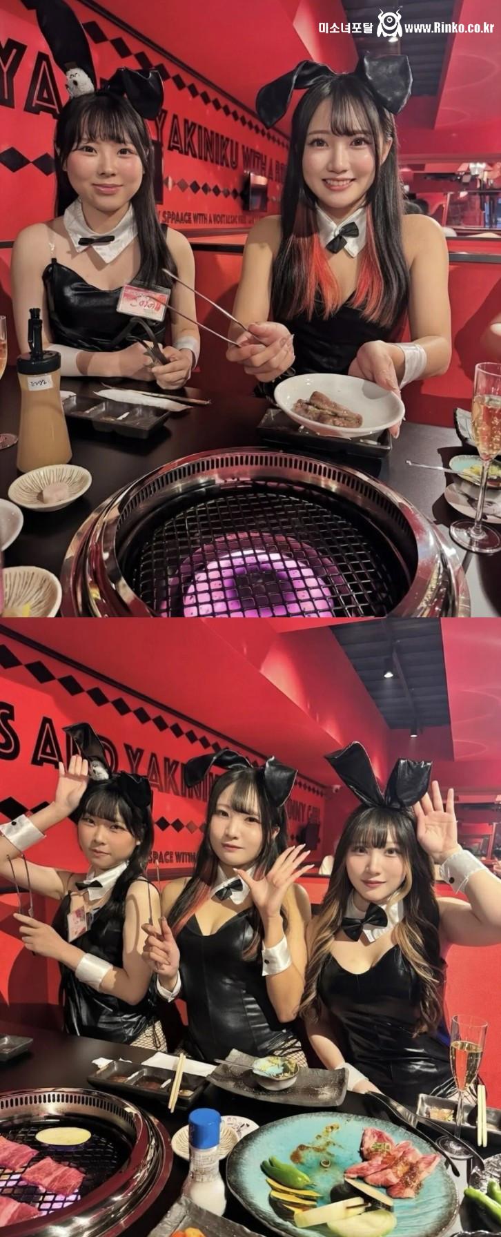 바니걸이 고기 구워주는 식당