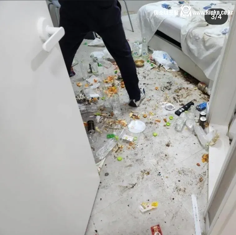 미쳐버린 모텔 투숙 ㄷㄷ