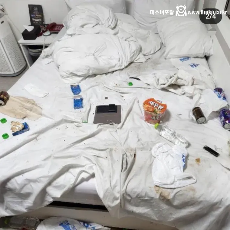 미쳐버린 모텔 투숙 ㄷㄷ