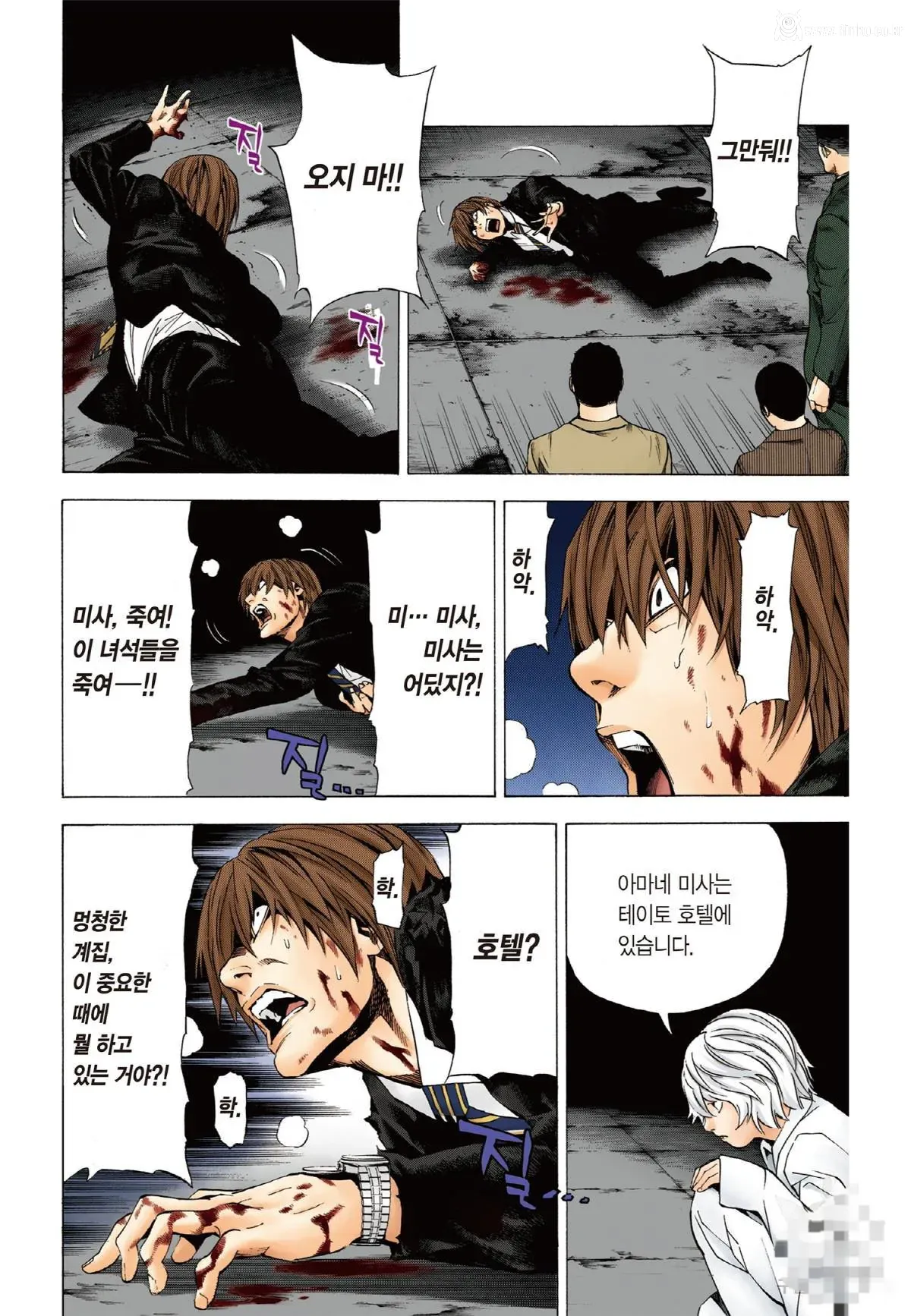 호불호 갈린다는 데스노트 라이토 최후