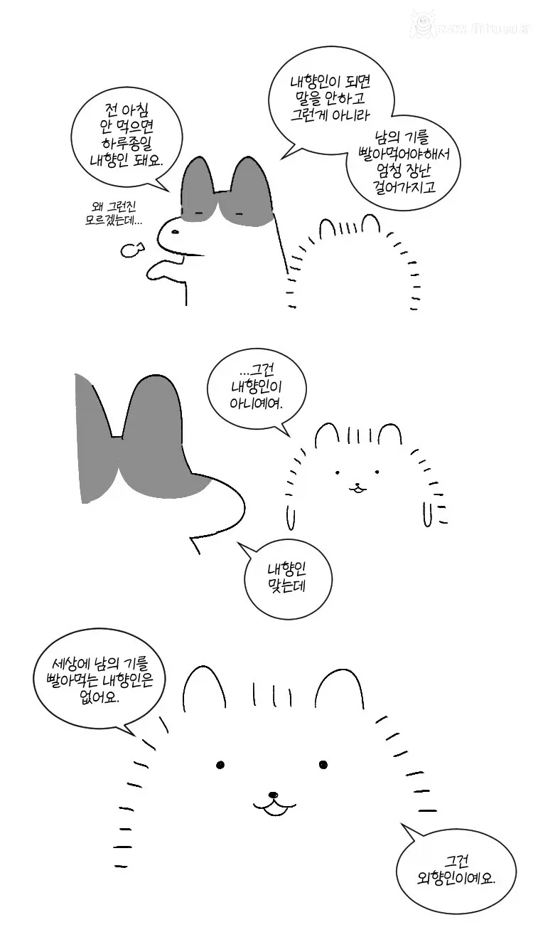 자신을 내향인이라 착각한 외향인