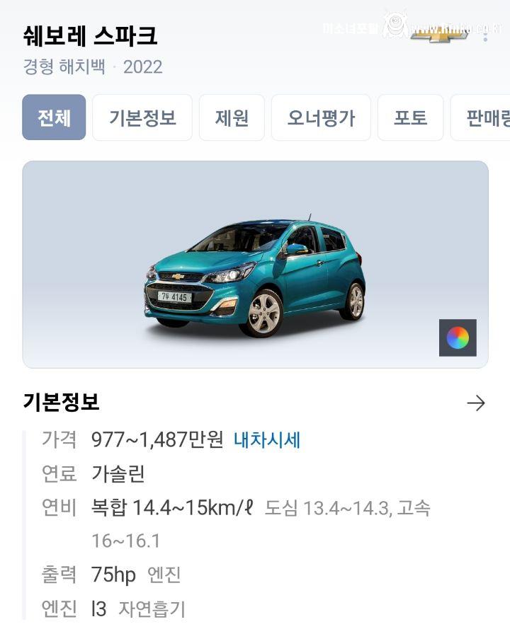 첫차로 많이 추천하는 자동차들