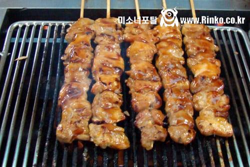 90년대 길거리 닭꼬치 비주얼