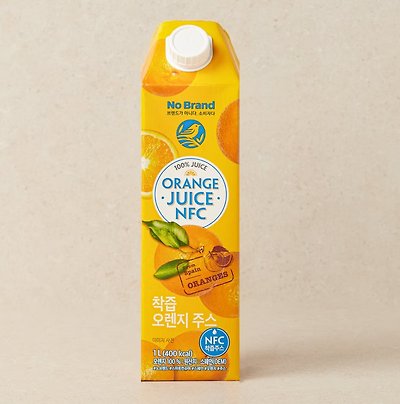 우리나라 오렌지 주스 오렌지 함량 개에바임