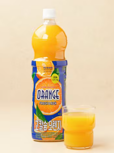 우리나라 오렌지 주스 오렌지 함량 개에바임