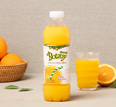 우리나라 오렌지 주스 오렌지 함량 개에바임