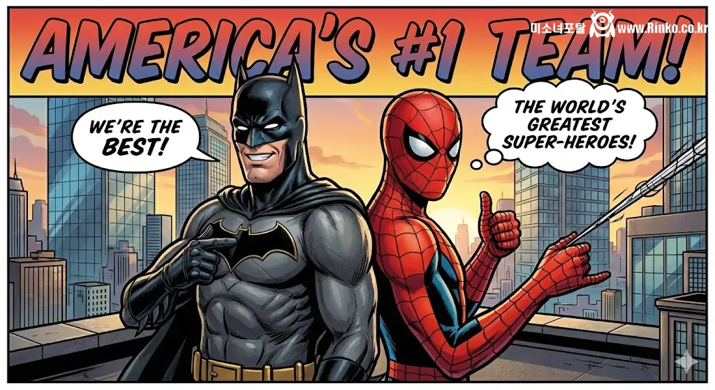 최근 슈퍼히어로 인기 순위