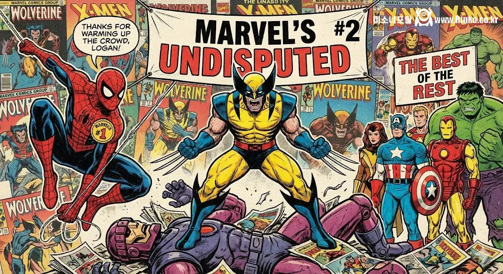 최근 슈퍼히어로 인기 순위