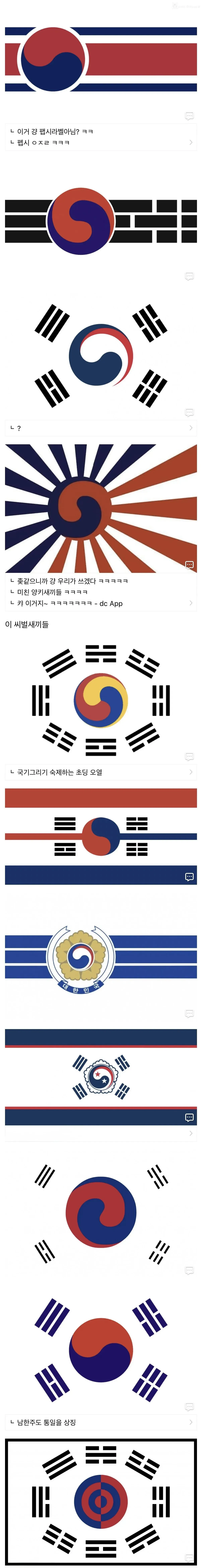 외국인이 리뉴얼한 태극기
