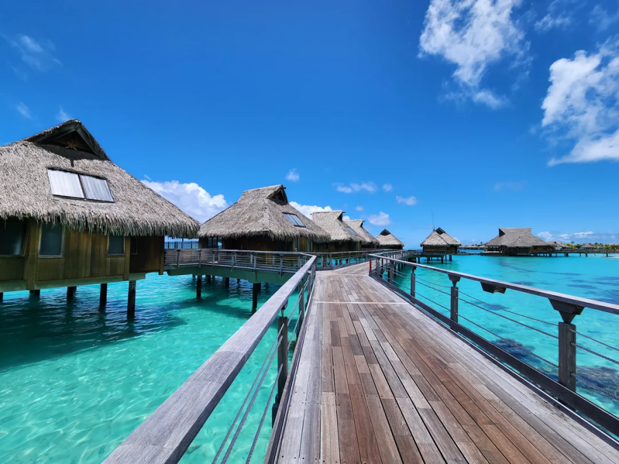 몰디브보다 더 예쁘다는 보라보라 풍경