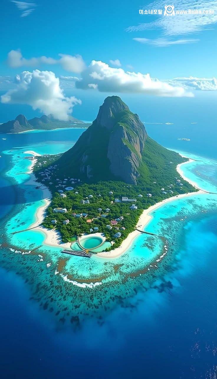 몰디브보다 더 예쁘다는 보라보라 풍경