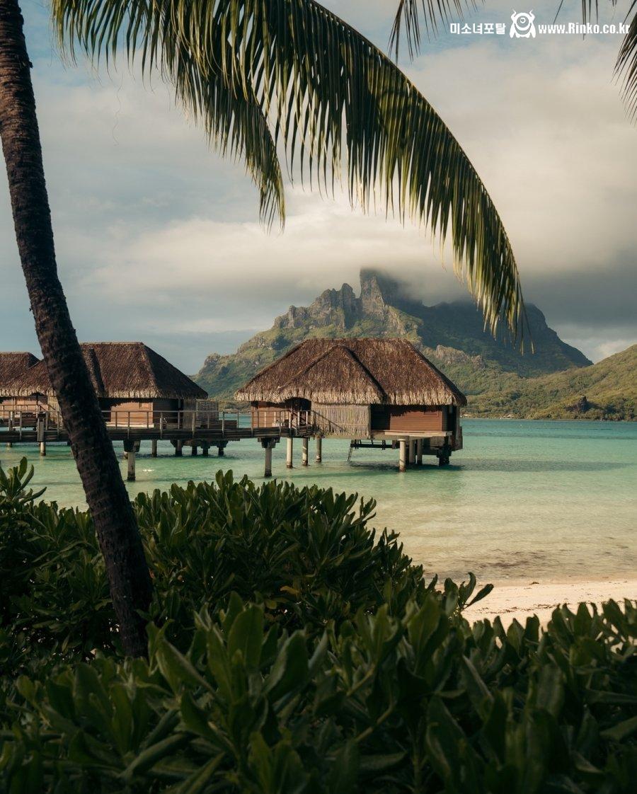 몰디브보다 더 예쁘다는 보라보라 풍경